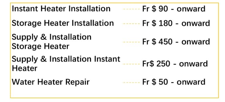 Licensed plumber installing Ariston water heater in Singapore bathroom